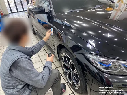 BMW 420i 석회물 제거와 PPF재시공 후 유리막코팅 시공 / 고양, 일산, 김포, 파주