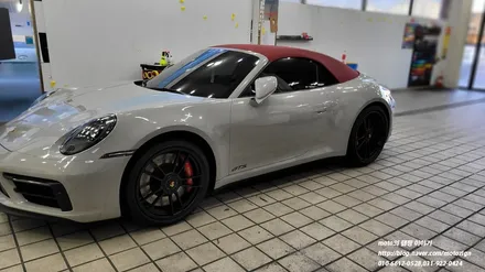 911 카레라4GTS 전체PPF/윈드쉴드/소프트탑코팅/PPF유리막코팅 작업 일산모토자인 / 고양, 일산, 김포, 파주