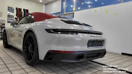 911 카레라4GTS 전체PPF/윈드쉴드/소프트탑코팅/PPF유리막코팅 작업 일산모토자인 / 고양, 일산, 김포, 파주