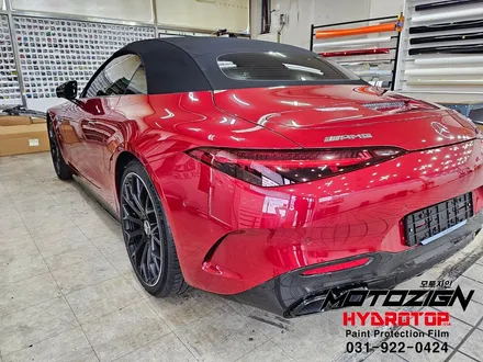 일산 김포 파주 벤츠SL63 AMG 믿을수있는 하이드로탑PPF 전체 시공과 썬팅까지 한번에 시공이 가능한 모토자인 / 고양, 일산, 김포, 파주
