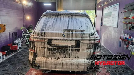 일산 BMW X7 고광택 크롬딜리트 작업후 실내외 세차로 깨끗하게 출고 / 고양 일산서구
