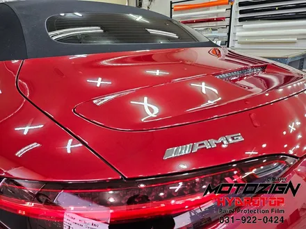 일산 김포 파주 벤츠SL63 AMG 믿을수있는 하이드로탑PPF 전체 시공과 썬팅까지 한번에 시공이 가능한 모토자인 / 고양, 일산, 김포, 파주