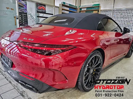 일산 김포 파주 벤츠SL63 AMG 믿을수있는 하이드로탑PPF 전체 시공과 썬팅까지 한번에 시공이 가능한 모토자인 / 고양, 일산, 김포, 파주