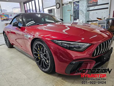일산 김포 파주 벤츠SL63 AMG 믿을수있는 하이드로탑PPF 전체 시공과 썬팅까지 한번에 시공이 가능한 모토자인 / 고양, 일산, 김포, 파주
