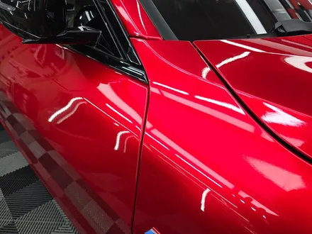 BMW 420i 컨버터블 소울레드 랩핑과 HYDROTOP[하이드로탑[PPF] 본네트 윈드쉴드 시공 / 고양 일산서구
