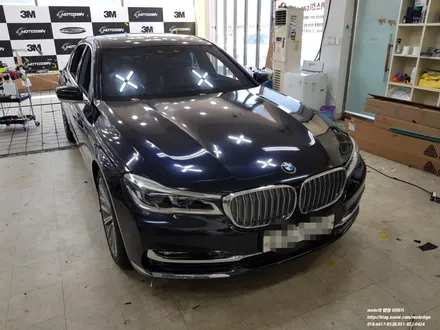 BMW 750LI 3M 미드나잇 블루... 전체랩핑-모토자인 / 고양 일산서구