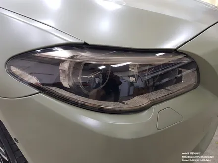 일산 BMW 535D 에이버리 세틴 카키 그린 전체랩핑 / 고양 일산서구