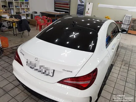 일산 벤츠 CLA250 #루프스킨 #사이드스텝포인트랩핑 #테일램프라이트필름 #랩핑전문샾모토자인 #PPF전문샾 / 고양 일산서구