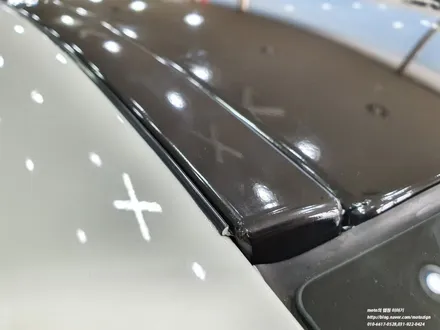 BMW 528i 루프스킨+윈도우몰딩랩핑 - 일산PPF랩핑전문샾 모토자인 / 고양 일산서구