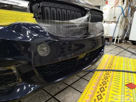 BMW 520D[G바디] 하이드로탑PPF 앞범퍼 + 헤드라이트 시공 / 고양 일산서구