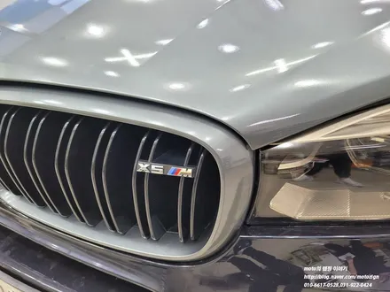 BMW X5 본네트 랩핑+그릴+사이드미러+라이트필름 시공 / 고양, 일산, 김포, 파주