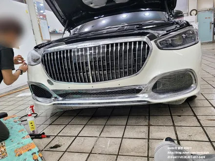 일산 PPF 벤츠 마이바흐 S580 순정 듀오톤 차량에 전체PPF 시공으로 도장면 보호하기 / 고양, 일산, 김포, 파주