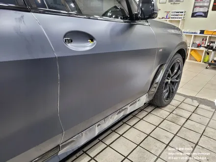 일산 ppf bmw x7 다크쉐도우 무광칼라에 무광ppf 시공완료 / 고양, 일산, 김포, 파주