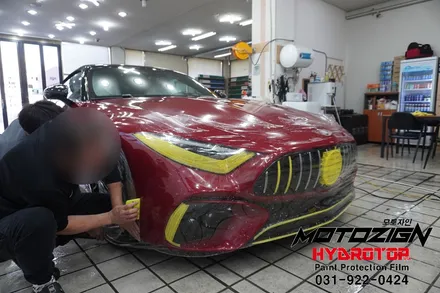 일산 김포 파주 벤츠SL63 AMG 믿을수있는 하이드로탑PPF 전체 시공과 썬팅까지 한번에 시공이 가능한 모토자인 / 고양, 일산, 김포, 파주