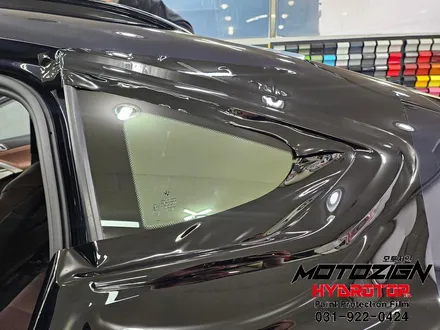BMW X6 고광택 필름으로 크롬딜리트 일산랩핑 전문점 모토자인 / 고양, 일산, 김포, 파주