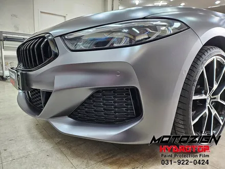 bmw 840i  사틴다크그레이 전체랩핑 일산 파주 김포 랩핑 ppf 전문점 모토자인 / 고양 일산서구