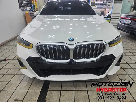 일산 BMW 520i 하이드로탑PPF 프론트범퍼 시공 PPF 랩핑 전문점 모토자인 / 고양 일산서구