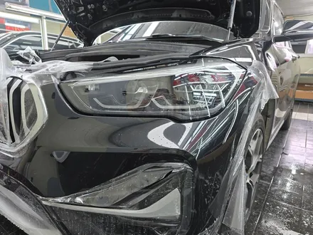 일산 덕이동 PPF BMW  X1 앞범퍼.본네트.헤드라이트.사이드미러 하이드로탑PPF 시공이야기 / 고양 일산서구