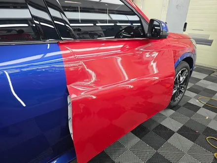 BMW X2 레드 메탈릭 전체랩핑 / 고양 일산서구
