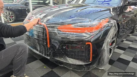 일산PPF 파주PPF BMW420i 앞범퍼에 PPF보호필름 / 고양 일산서구