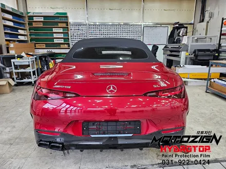 일산 김포 파주 벤츠SL63 AMG 믿을수있는 하이드로탑PPF 전체 시공과 썬팅까지 한번에 시공이 가능한 모토자인 / 고양, 일산, 김포, 파주