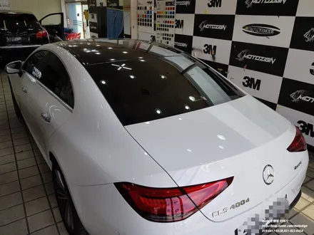 일산 벤츠 cls400d 루프스킨 + 실내랩핑 / 고양 일산서구