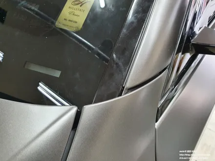 BMW G30 사틴 다크 바솔트 전체랩핑 - 일산PPF랩핑 전문샾 모토자인 / 고양 일산서구