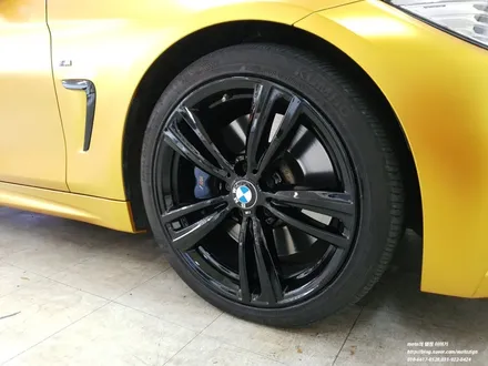 BMW 428I 에이너제틱 옐로우 전체랩핑 -일산/파주/운정/고양/김포 PPF랩핑 전문샾 모토자인 / 고양 일산서구