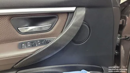 BMW320i 실내 카본블랙 랩핑 -일산/파주/운정/고양 PPF 랩핑 전문점 모토자인 / 고양 일산서구