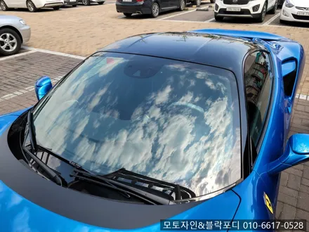 [일산루프스킨] 페라리F8 트리뷰토 블랙PPF루프스킨 + PPF생활보호패키지 / 고양, 일산, 김포, 파주