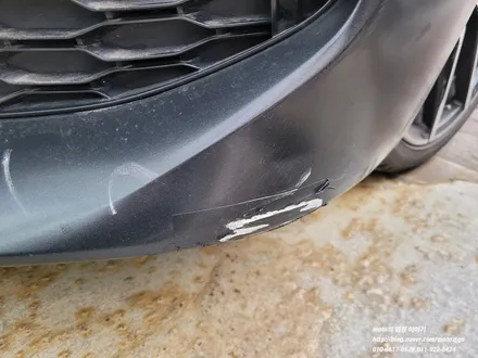 BMW 840i 앞범퍼 사고로 인하여 수리후 사고랩핑 / 고양, 일산, 김포, 파주