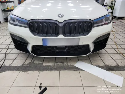 BMW G30 블랙PPF 루프스킨 앞범퍼 포인트랩핑 / 고양, 일산, 김포, 파주