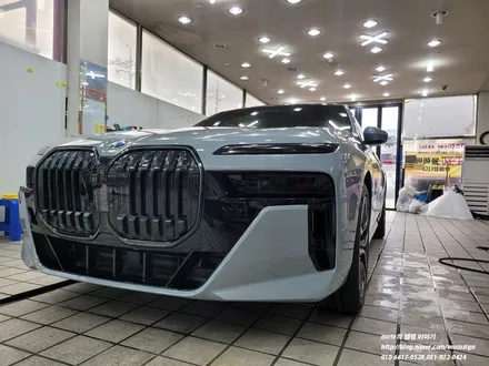 페이스리프트 bmw 7 시리즈 앞범퍼ppf 크롬딜리트 라이트필름 시공 일산 랩핑전문점 모토자인 / 고양, 일산, 김포, 파주