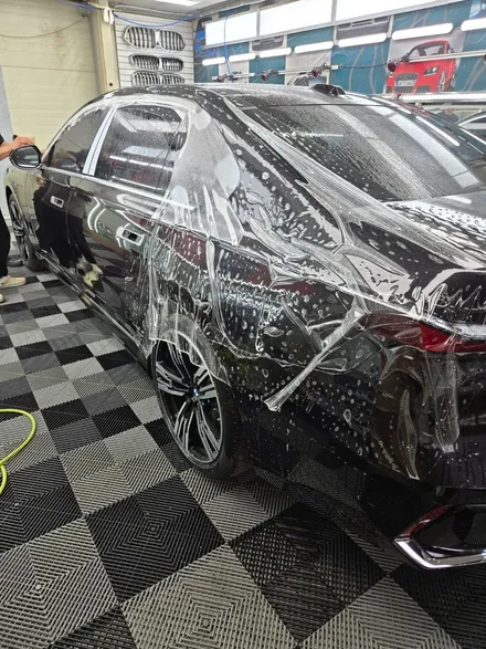 BMW 760e 전체PPF 시공후.. 프로즌배리 전체랩핑 실내PPF 유리막코팅까지 한번에 외장 퍼포먼스 끝~~~일산 모토자인 / 고양 일산서구