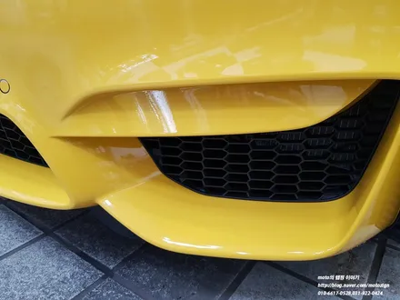 일산PPF-[BMW M4 옐로우 PPF 풀랩핑 / 고양 일산서구