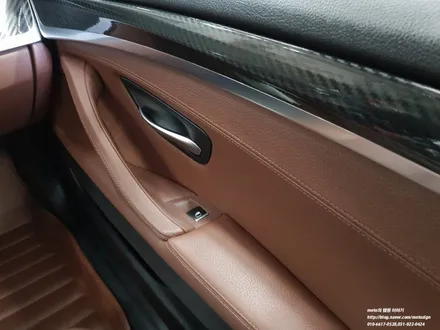 일산 BMW 520D[F10] 실내 카본랩핑 / 고양 일산서구