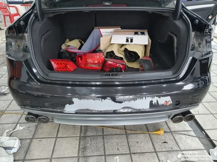 아우디a4 에이버리 화이트펄 전체랩핑-일산ppf랩핑전문샾모토자인 / 고양 일산서구