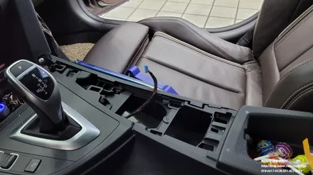 BMW320i 실내 카본블랙 랩핑 -일산/파주/운정/고양 PPF 랩핑 전문점 모토자인 / 고양 일산서구