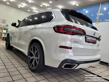 일산랩핑 BMW X5 화이트펄 전체랩핑 / 고양, 일산, 김포, 파주