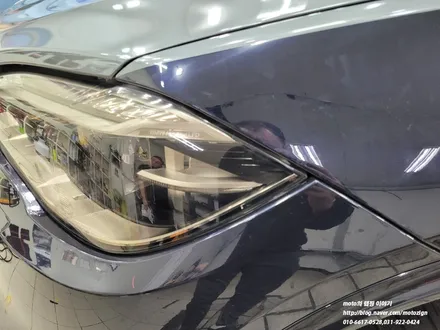 BMW X5 본네트 랩핑+그릴+사이드미러+라이트필름 시공 / 고양, 일산, 김포, 파주