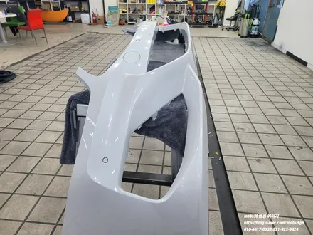 BMW 840i 앞범퍼 사고로 인하여 수리후 사고랩핑 / 고양, 일산, 김포, 파주