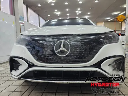 일산PPF 벤츠 EQE SUV 프론트PPF 시공과 전면 유리보호필름[윈드쉴드] / 고양, 일산, 김포, 파주