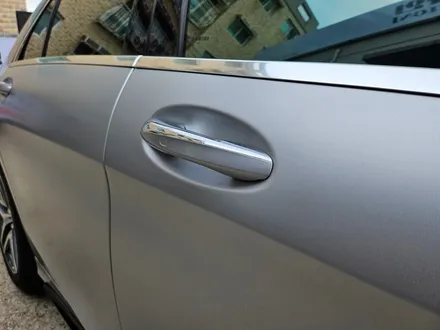 일산 덕이동 모토자인 본점 벤츠 S350 알루미늄 화이트로 랩핑했습니다 / 고양 일산서구