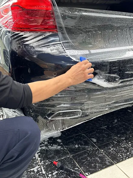 일산 덕이동 BMW G30 뒷범퍼 사고수리후 PPF 시공완료 / 고양 일산서구