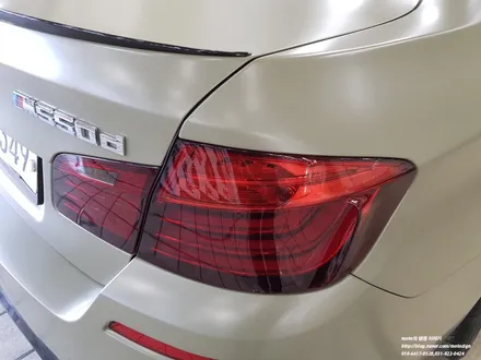 일산 BMW 535D 에이버리 세틴 카키 그린 전체랩핑 / 고양 일산서구