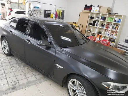 BMW 520D F10모델 세틴블랙 전체랩핑 #일산랩핑 #파주랩핑 #김포랩핑 #운정랩핑#PPF랩핑전문샾 #모토자인 / 고양 일산서구