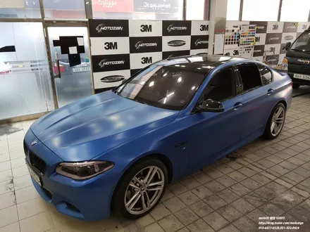 BMW 530D 세틴 블루 메탈릭 전체랩핑 #일산랩핑 #파주랩핑 #김포랩핑 #운정랩핑  #PPF랩핑전문샾모토자인 / 고양 일산서구