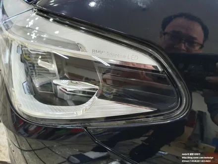 BMW G30 M550D 앞범퍼+헤드라이트+도어엣지+도어컵 PPF 필름-일산PPF랩핑 전문샾 모토자인 / 고양 일산서구