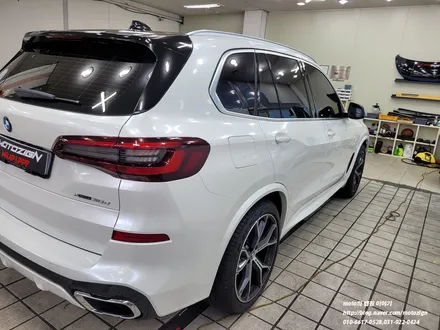 일산랩핑 BMW X5 화이트펄 전체랩핑 / 고양, 일산, 김포, 파주