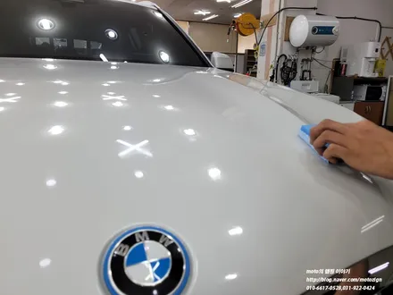 BMW X5 본넷.앞범퍼PPF시공후 유리막코팅까지 올리는곳은 모토자인 본점 / 고양, 일산, 김포, 파주